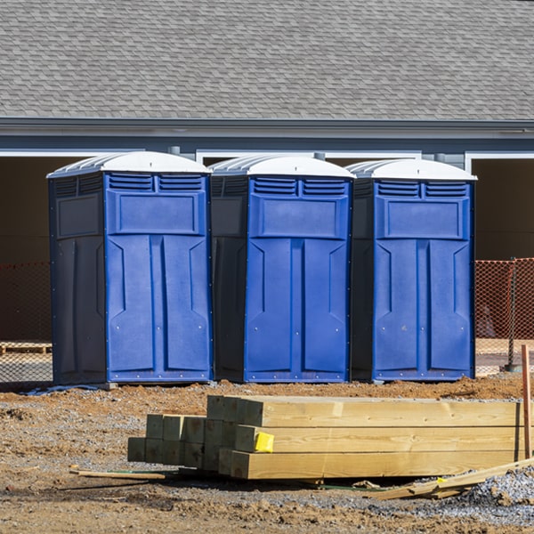 are there any restrictions on what items can be disposed of in the porta potties in Kittrell North Carolina